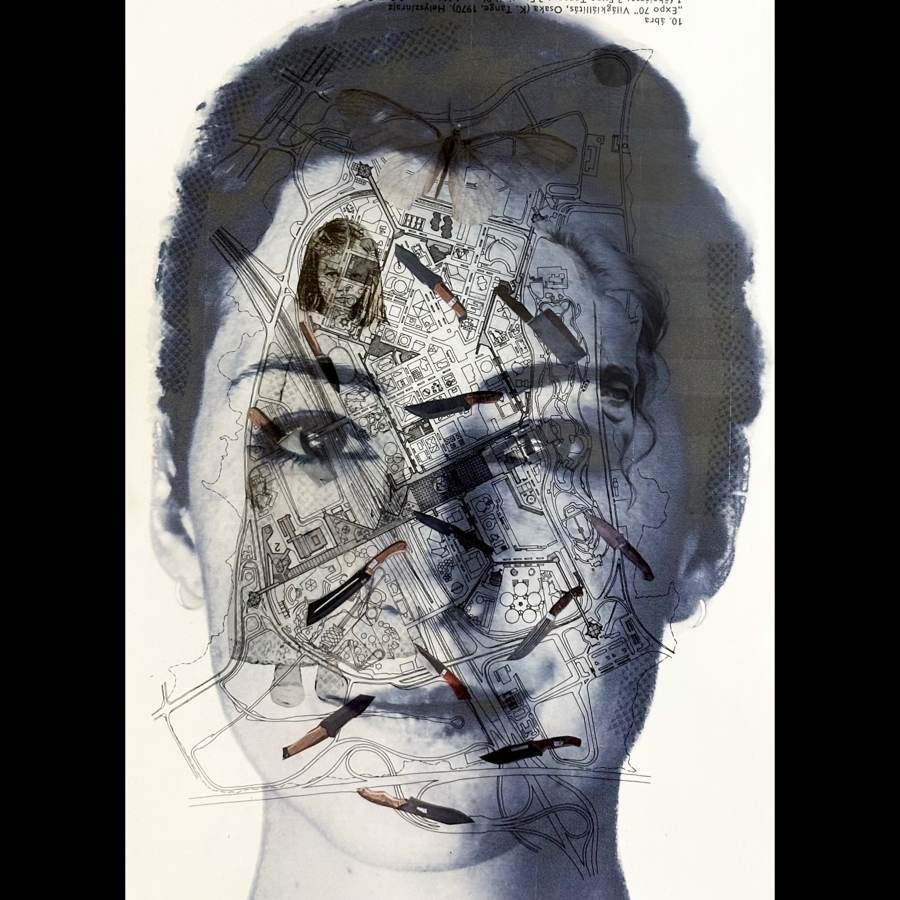 Womanhood collage by Narges Valibeigi