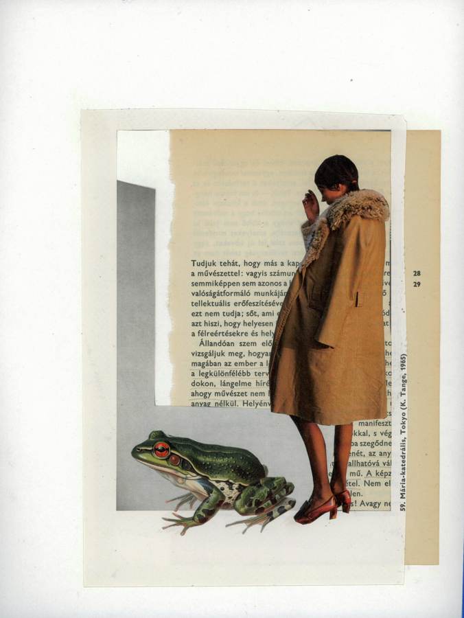Womanhood collage by Narges Valibeigi
