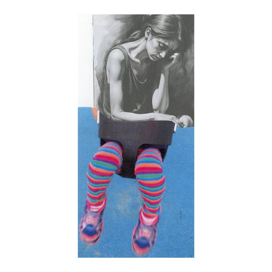Womanhood collage by Narges Valibeigi