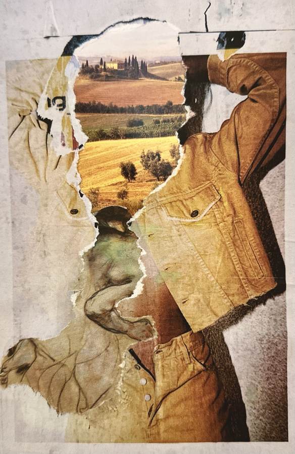 Mischief collage by Narges Valibeigi