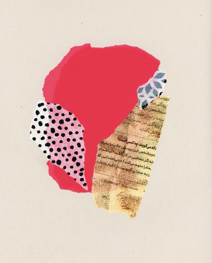 Mischief collage by Narges Valibeigi