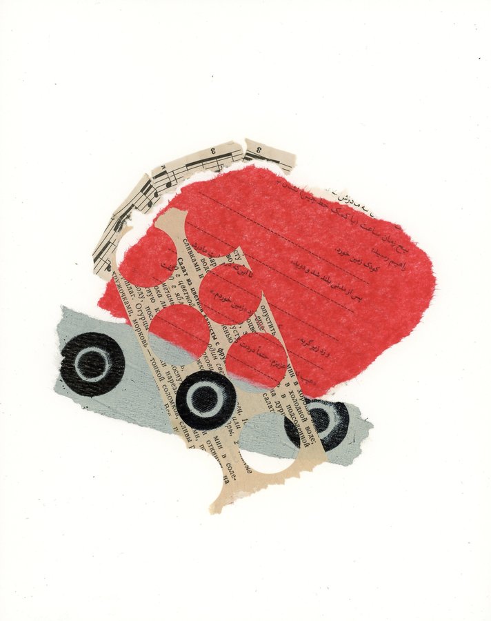 Mischief collage by Narges Valibeigi
